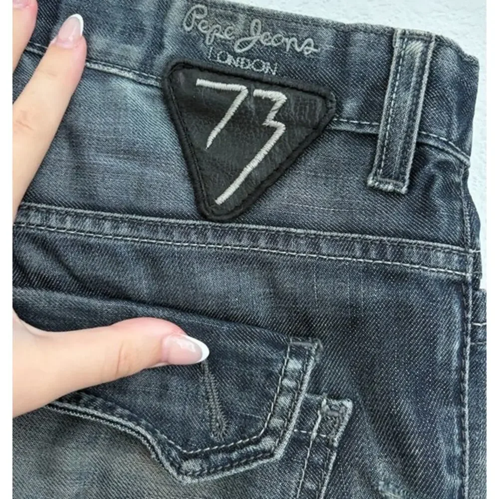 Vintage Mens Pepe London Straight Leg Jeans Size 30